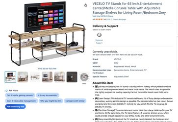 55” tv stand