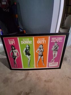 Wooden James Bond Movie Sign