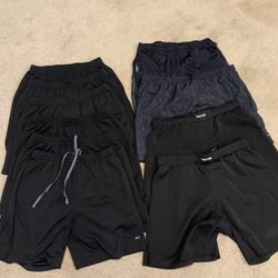Men’s Workout Shorts 10 Pairs READY TO HIT  THE GYM!