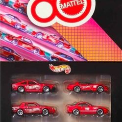 Hotwheels 80th 8 Pack