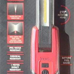 Icon 1000 Lumen Dual Sided Rechargable Siim Bar Light With UV Inspection