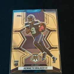 Kenneth Walker rookie card 