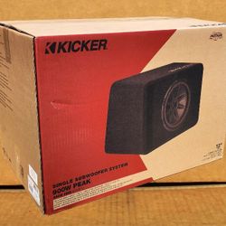 Kicker VCVR12 Bass System 12" Dual Voice Coil Subwoofer CompVR 800 Watts Ported Box 52VCVR122 🚨 Payment Options Available 🚨 No Credit Needed 🚨 