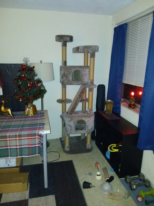 Cat Castle. Like New. Barely Used. $80.