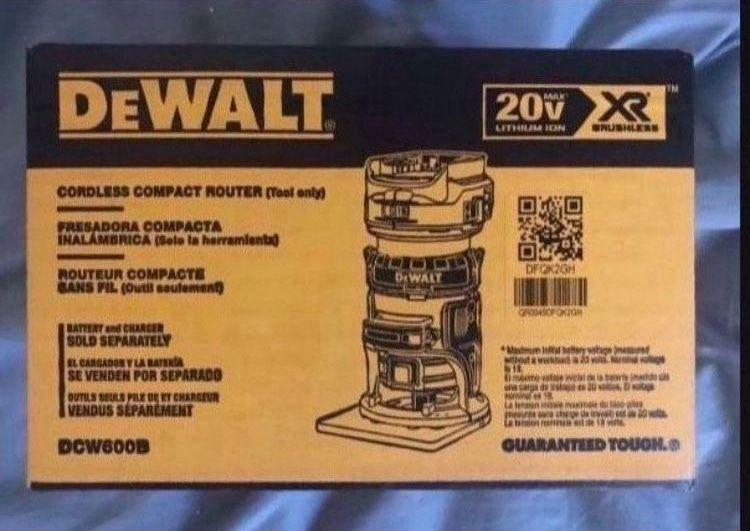 Dewalt Router 20v XR Brushless