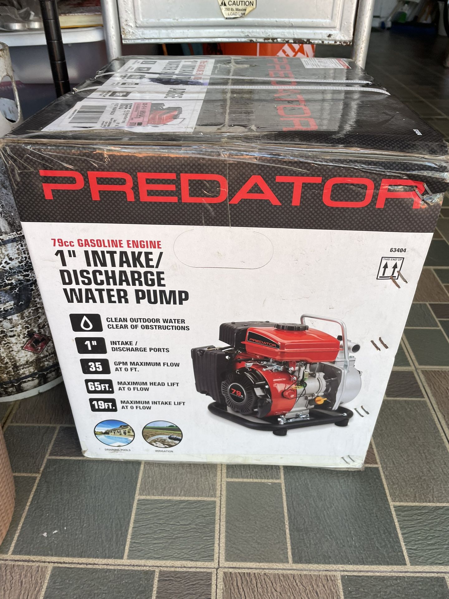 1 Inch New Water Pump Still In The 📦 Box