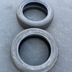 2 - 235/55r19 Toyo Tires 80% Good Tires Treads !!!!