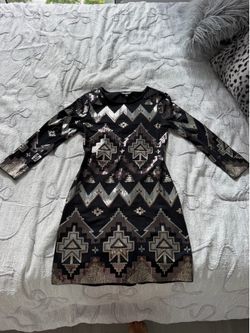 Express Sequence Dress