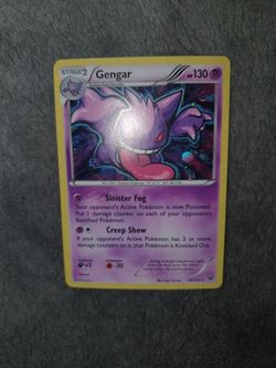Gengar Holo #60 Pokemon BREAKthrough