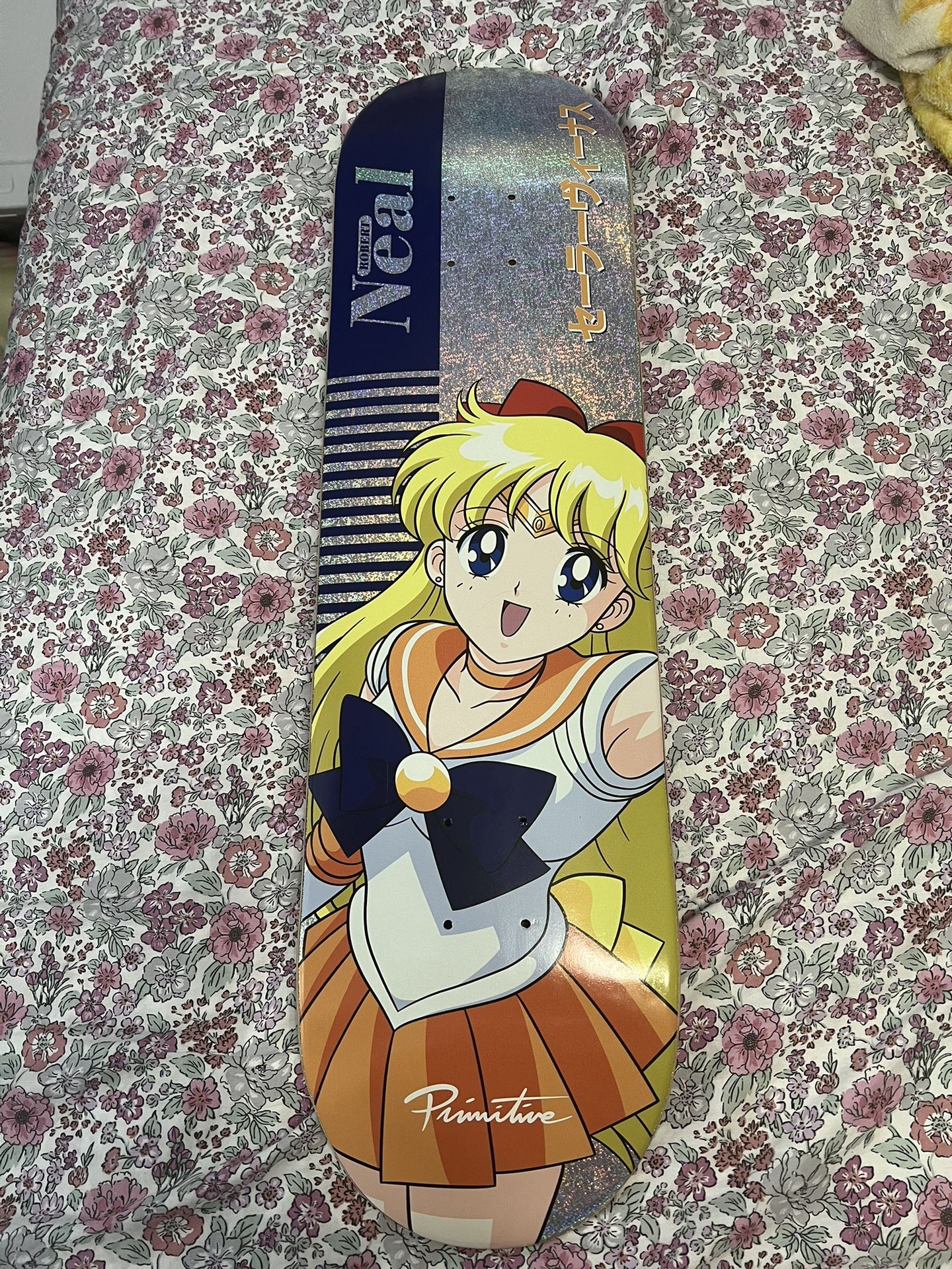 Sailor Venus Primitive Skateboard Deck Sailor Moon Collab