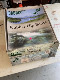 new fishing waders size 8