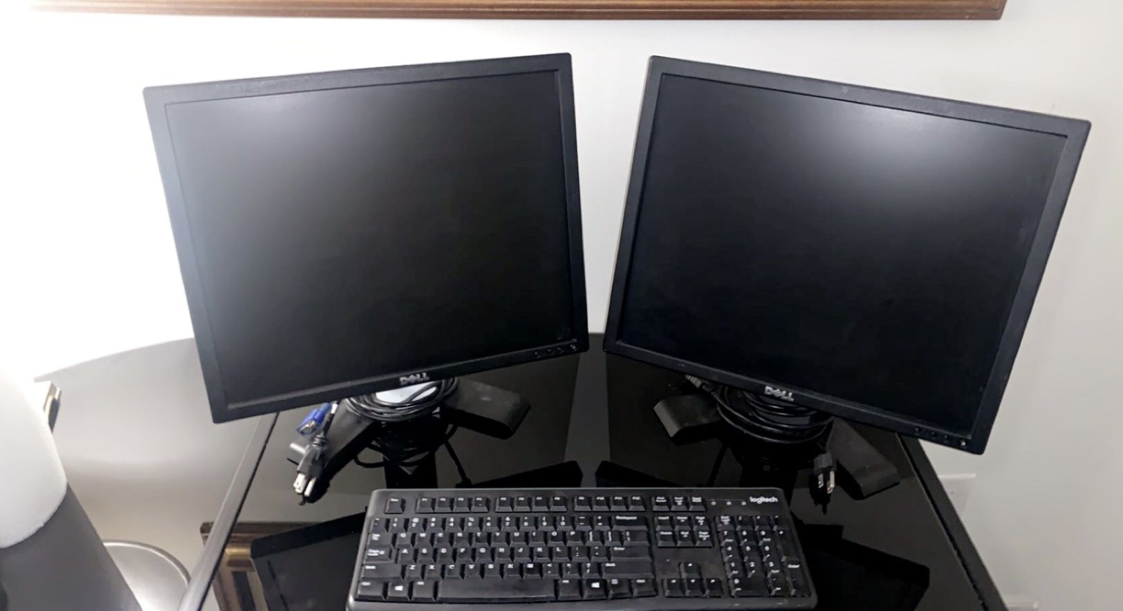 DUAL DELL MONITOR (COMPUTER SETUP )