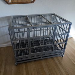 48" Heavy Duty Dog Crate