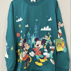 Disney Parks Play Park Celebration Crew Jersey Mickey and Friends Castle