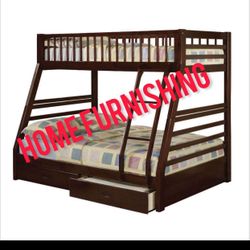 Furniture bunkbed, twin size