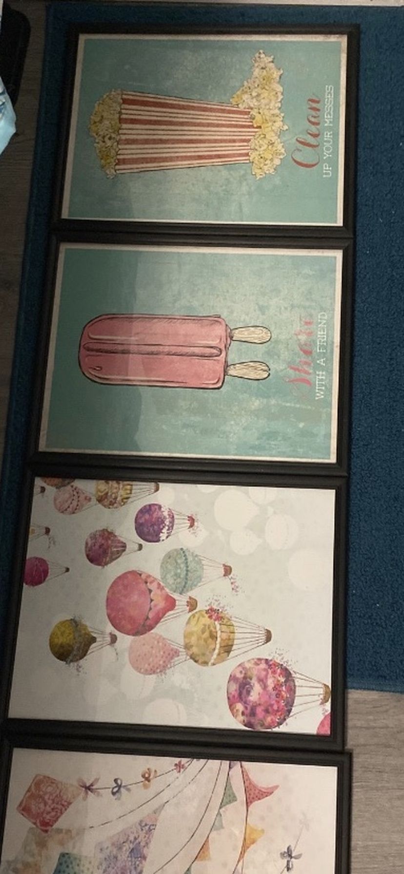 Kitchen Wall Art - Set of 4