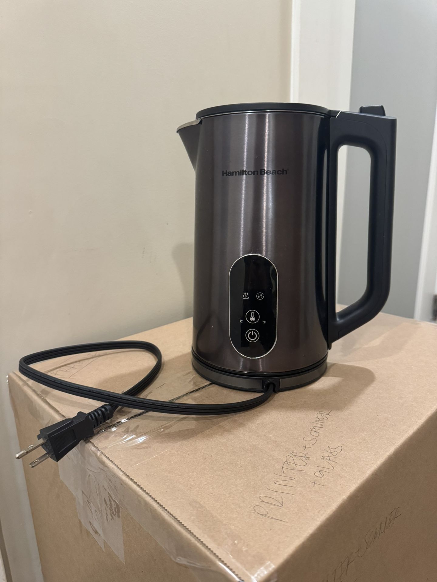 Moving! Hamilton Beach Electric Kettle