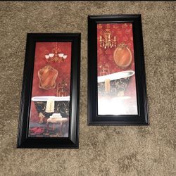 2pc Bathroom Decor 