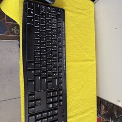Wireless keyboard and mouse