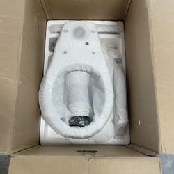 MaceratingFlo Macerating 2-Piece Toilet with 600W Macerator Pump in White, 1.6 GPF Single Flush, 16.5 in. Seat Height, Extension Pipes