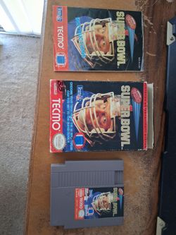 Tecmo super bowl nes  , brand new battery replacement