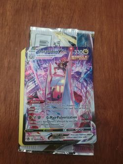 Pokemon Silver Tempest Duraludon VMAX Card