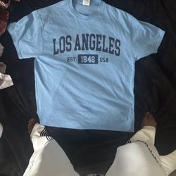Los Angeles Blue And Black Tee