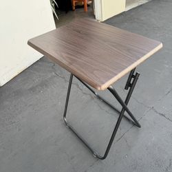 Small Folding Table TV Tray Table Good Condition
