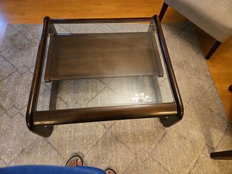 Glass  living room center table