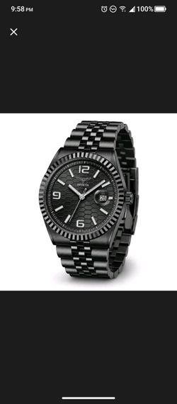 Invicta Specialty I Men’s Watch (40mm) - All Black-RETAIL $99.99