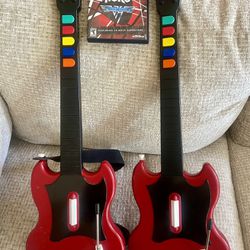 PlayStation 2 - PS2 Guitar Hero Guitars 2 Lot w/ Van Halen