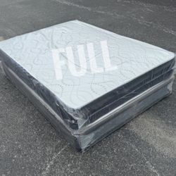 NEW Mattress Full Size With Box Spring // Offer  🚚