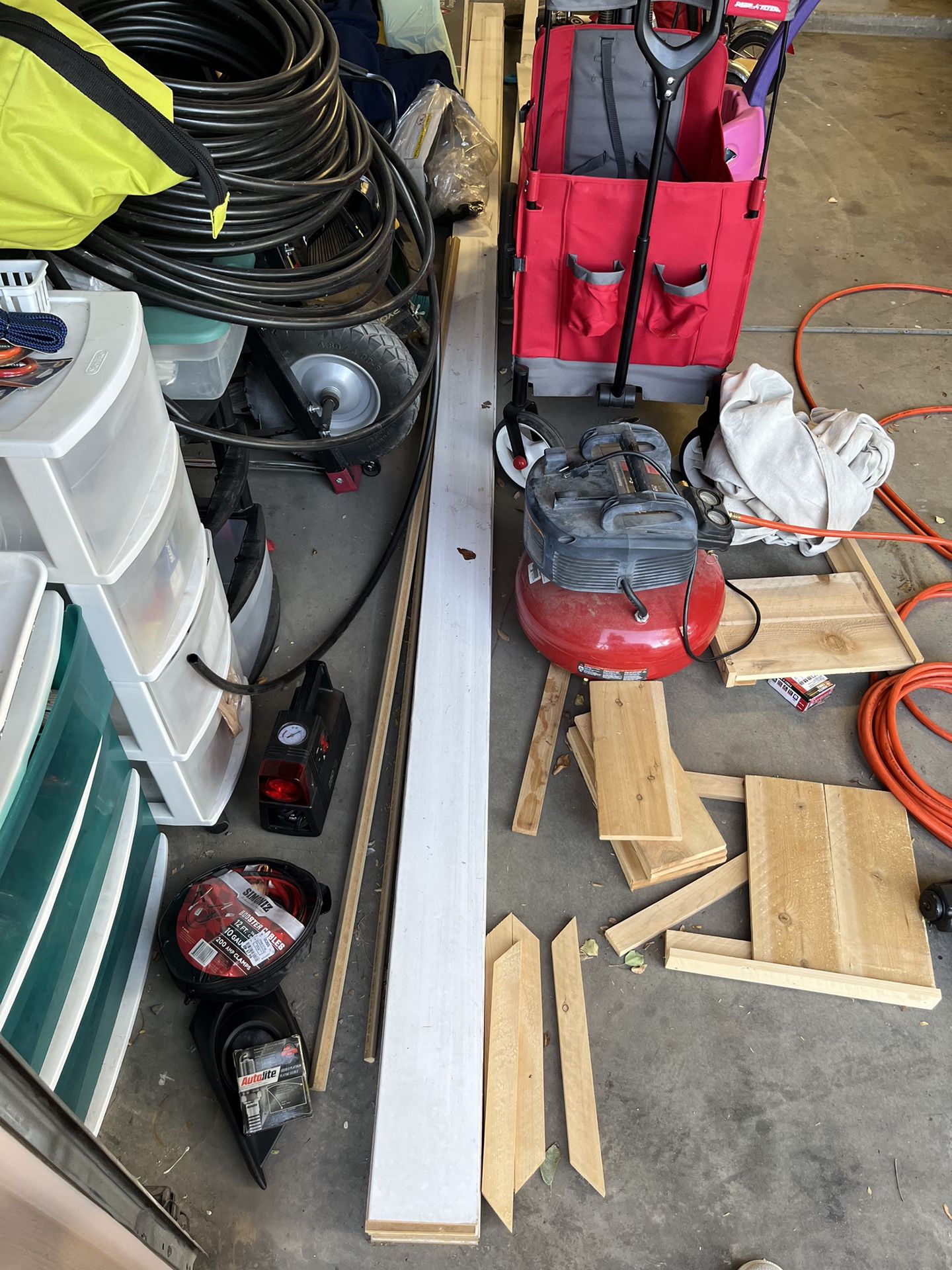 White Baseboard