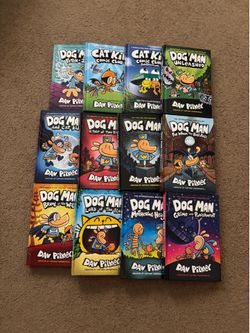 Dog Man Books 12 set