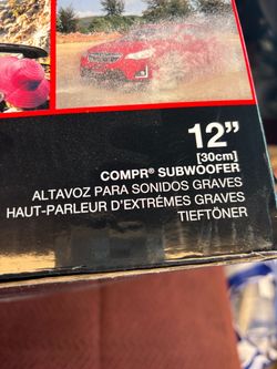 12’ speaker
