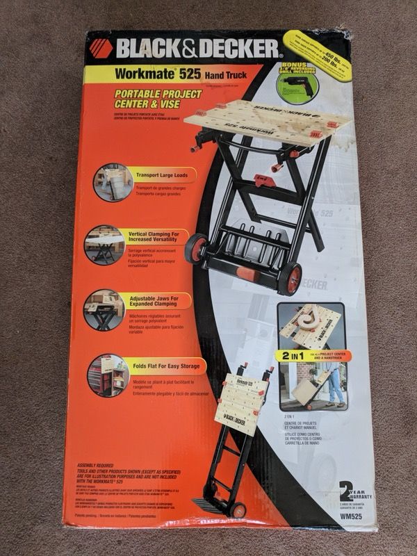 Black & Decker Workmate 525 Hand Truck