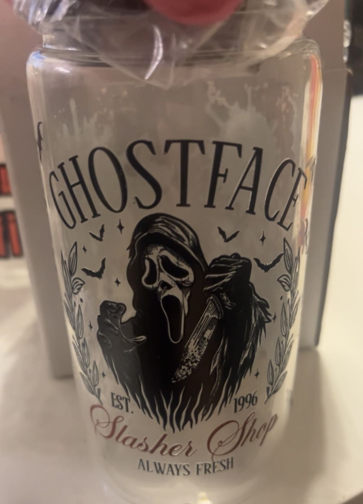 Ghost Face Tumbler