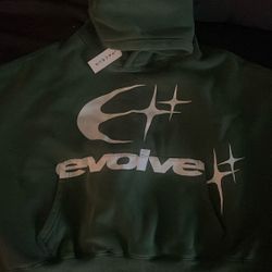 Large PacSun Crop Hoodie 