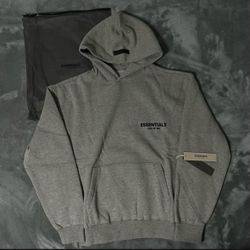 Fear of God Essentials Hoodie Grey