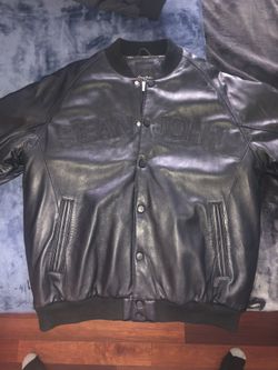 SEAN JOHN GENUINE LEATHER JACKET XXL