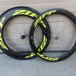 Zipp 808/404 Tubular Full Carbon Wheels