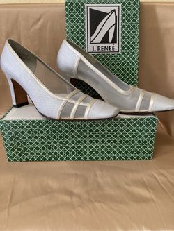 J. Renee   (Vintage) Woman’s Gray Pump *SALE*
