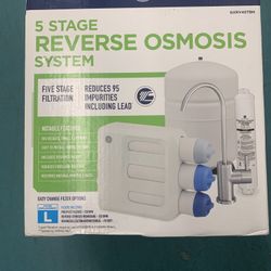 GE 5 Stage Reverse Osmosis System 