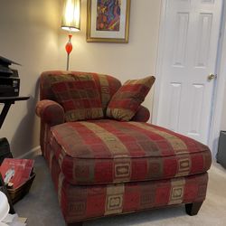 Crate and Barrel Chaise and Couch