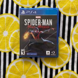 Miles Morales Spider Man PS4 Great Condition 