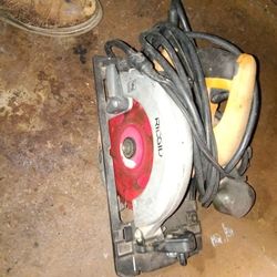 Ridgid 6 1/2 Circular Saw