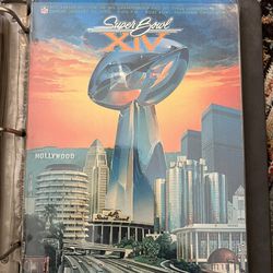 1980 Super Bowl 14 Official Yearbook (See Other Listings)