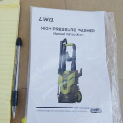 LWQ Electric pressure washer