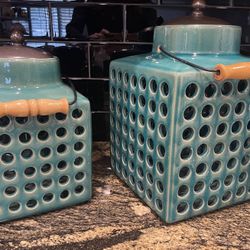 Outdoor Ceramic Lanterns