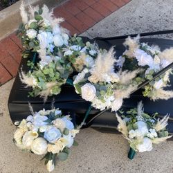 Silk & Sola Wood Floral Bouquets 